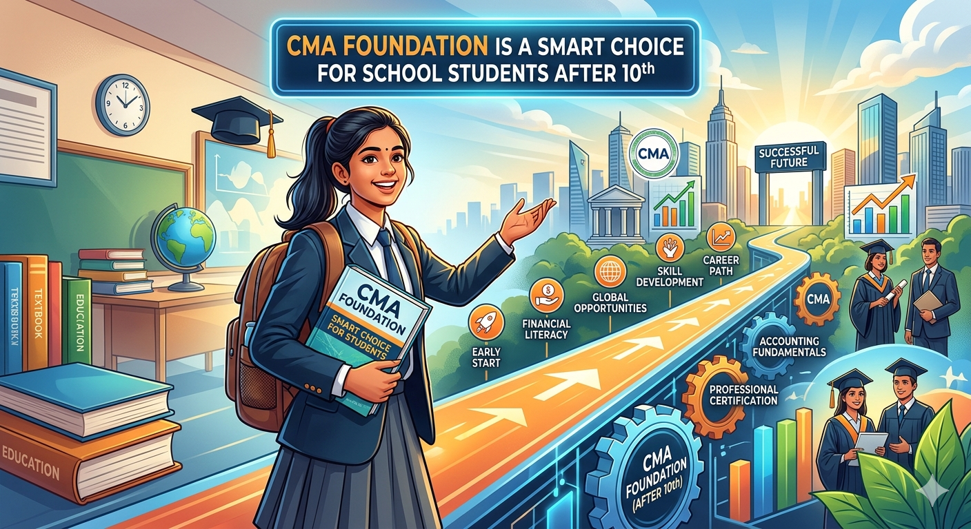 Why CMA Foundation is a Smart Choice for School Students After 10th