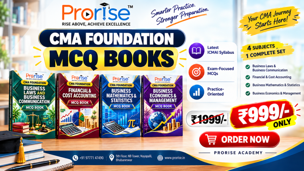 CMA Foundation MCQ Practice Books